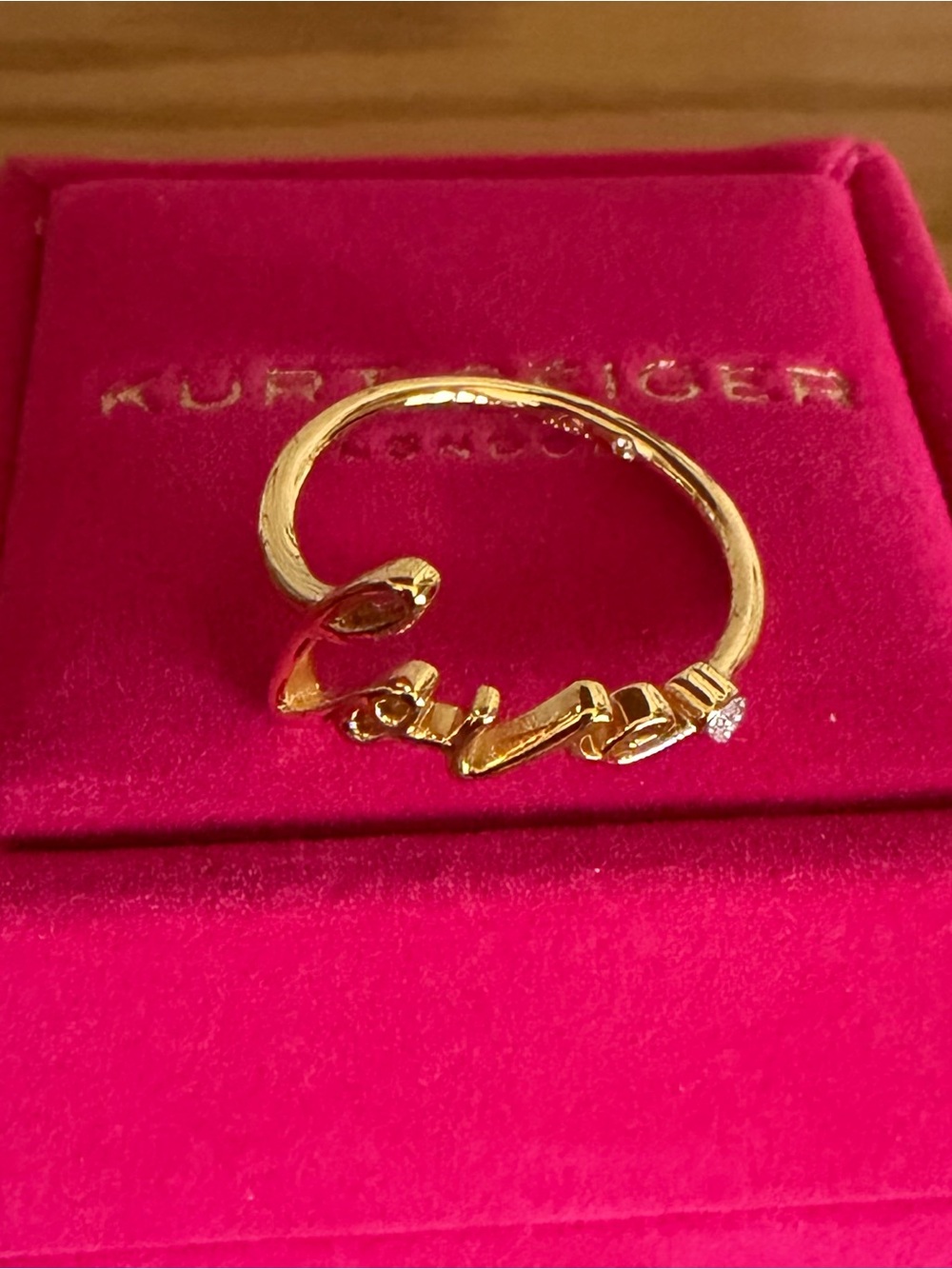 Kurt Geiger “Love” Ring